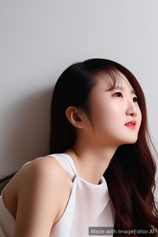 脱衣美女脱衣美女, product photo, clean background, soft shadows